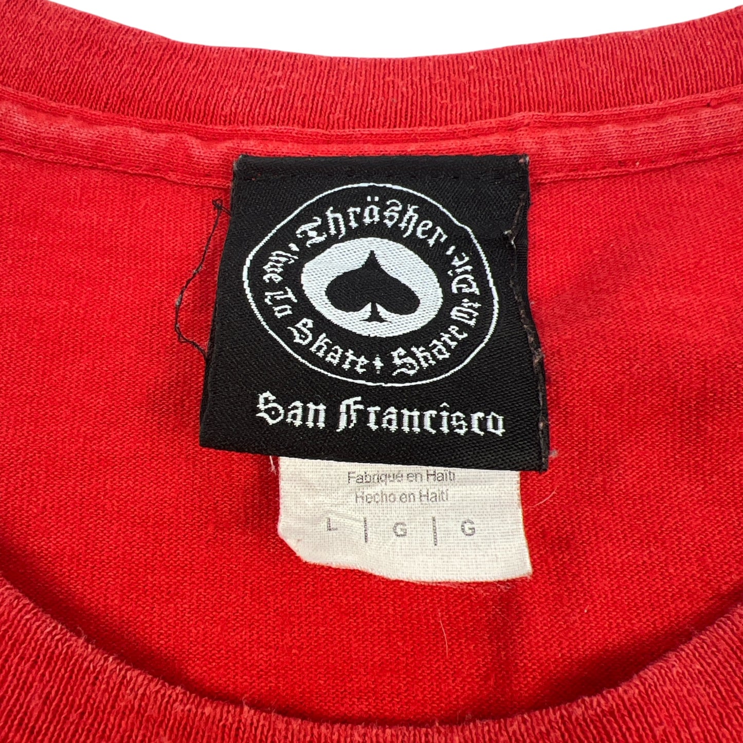 Thrasher T-Shirt Classic Logo – Large Red