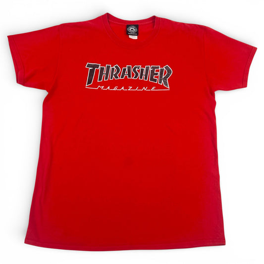 Thrasher T-Shirt Classic Logo – Large Red