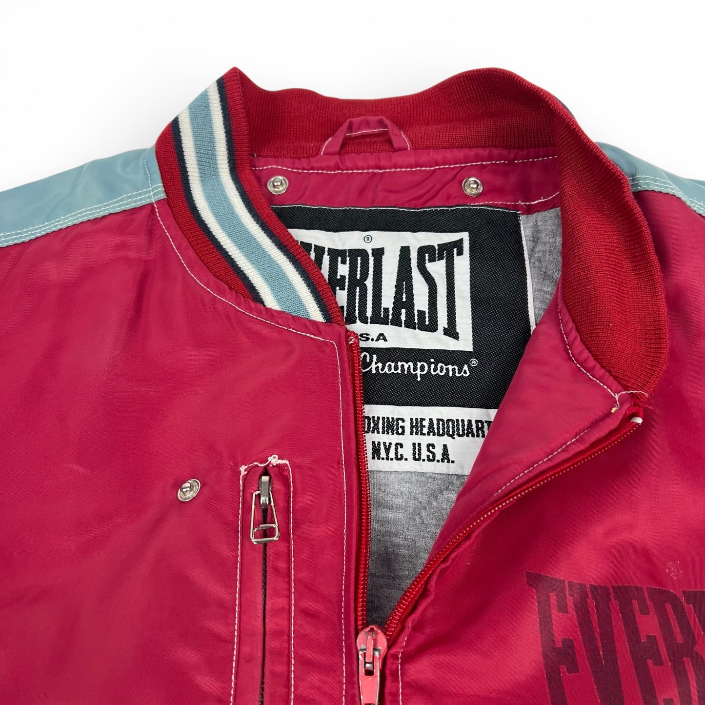 Vintage Everlast Varsity Bomber Jacket